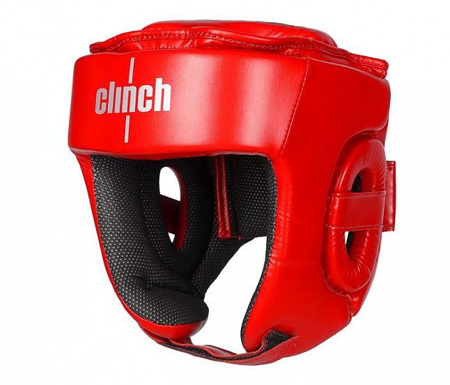 Шлем для единоборств Clinch Helmet Kick красный фото 2